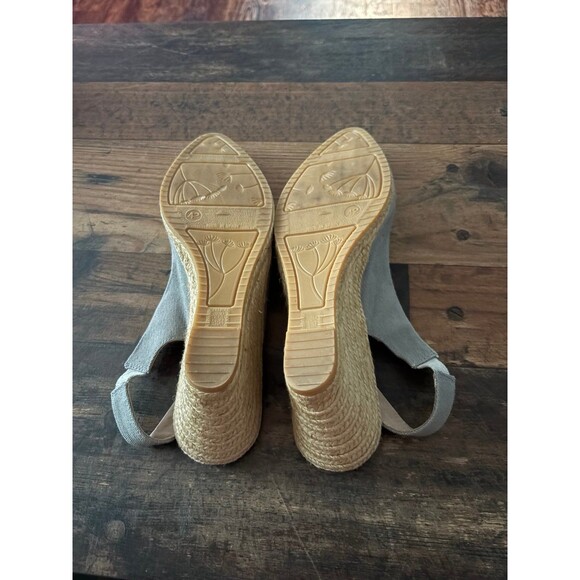 Viscata Gray Slingback Wedges Size 42 EUR 11 US - Picture 2 of 6
